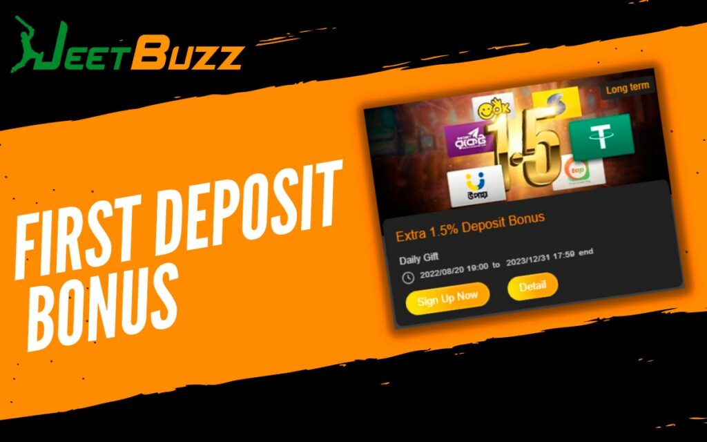 Jeetbuzz platform is the excellent welcome bonuses for new players