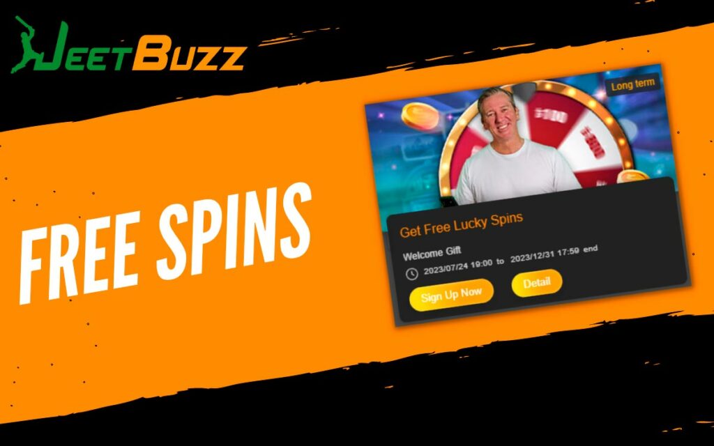 JeetBuzz offers Free Spins