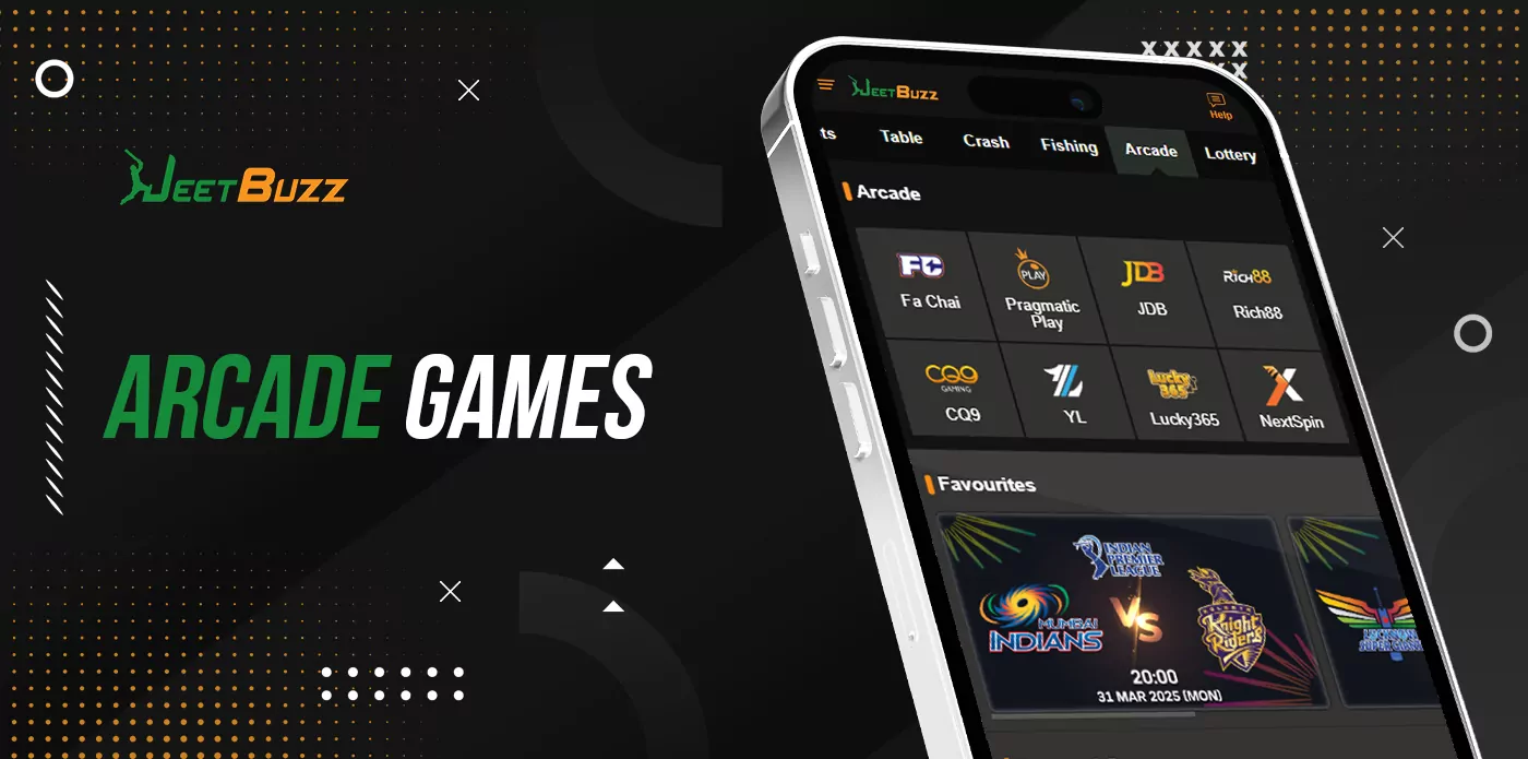 Arcade games for fans of online casino from Bangladesh