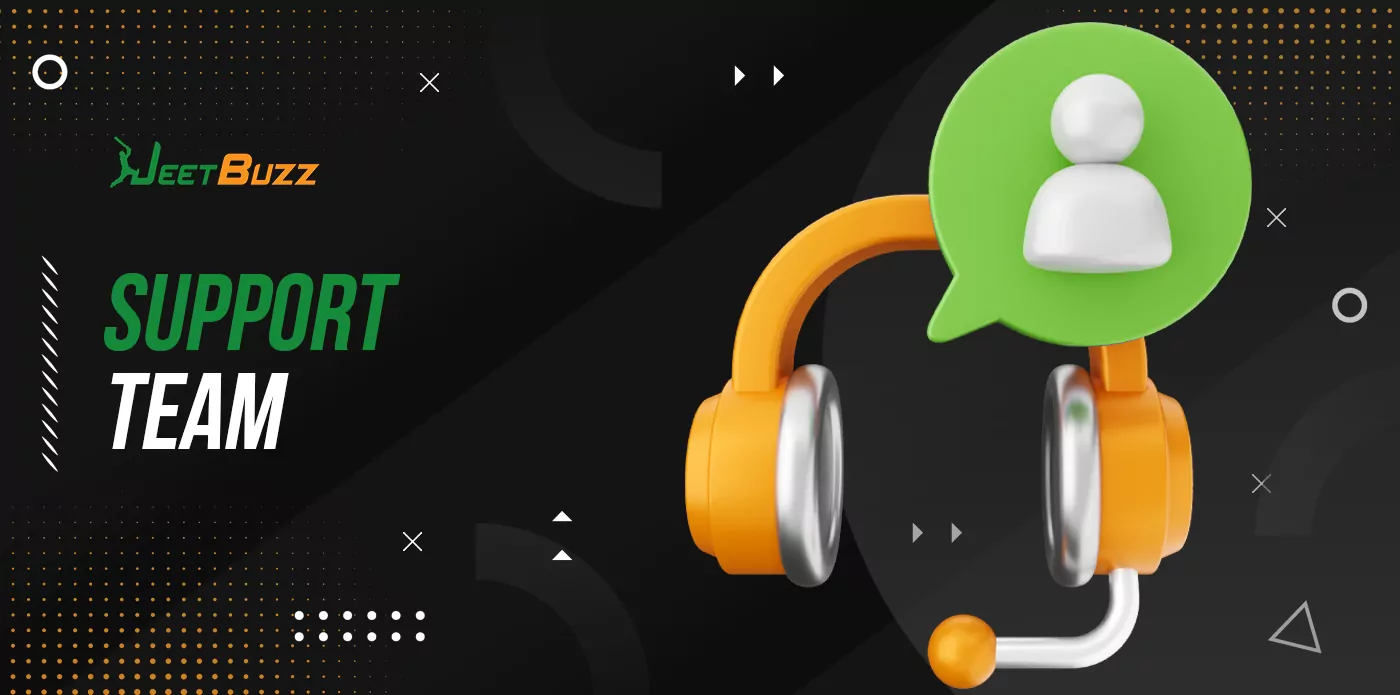 Support service of online casino and bookmaker Jeetbuzz 