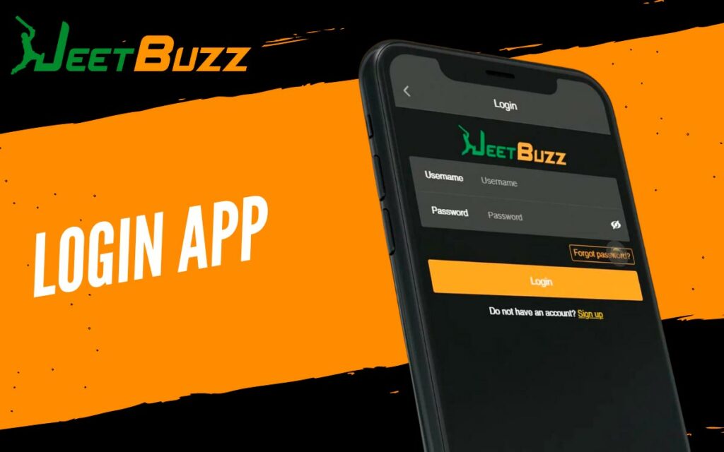 Login to your account in the JeetBuzz app