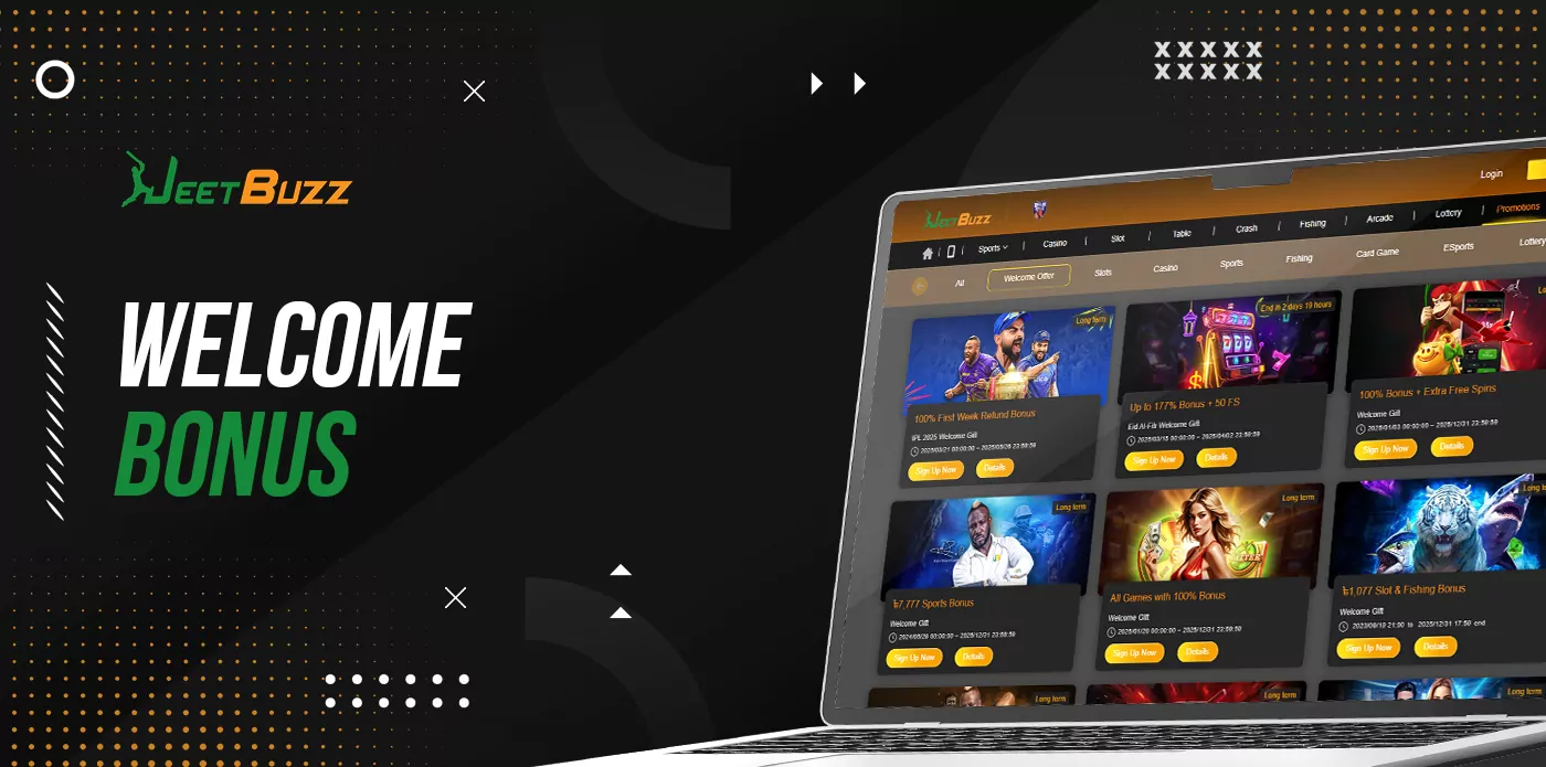 Jeetbuzz Bangladesh Welcome Bonus for registration
